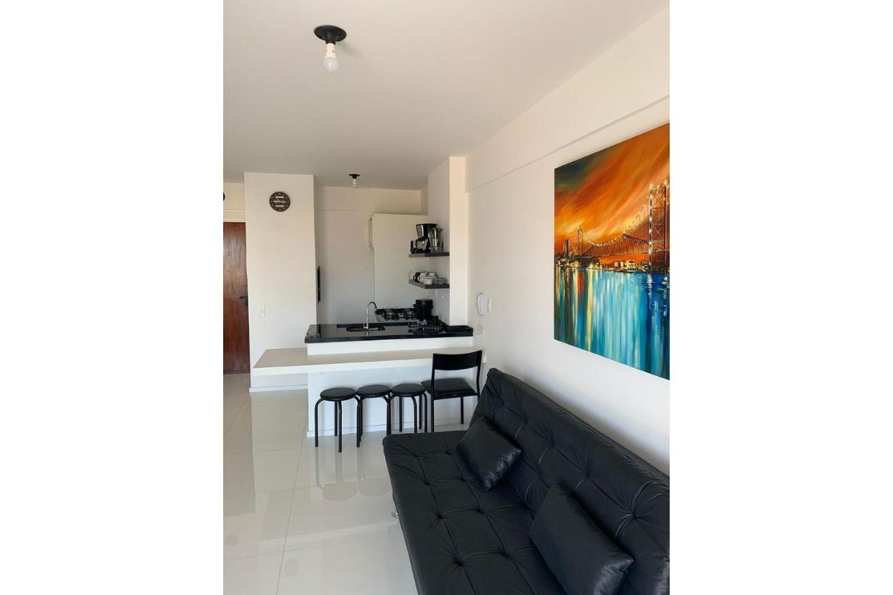 Apartamento Com Vista Do Mar Em Residencial Com Piscina Florianópolis Dış mekan fotoğraf