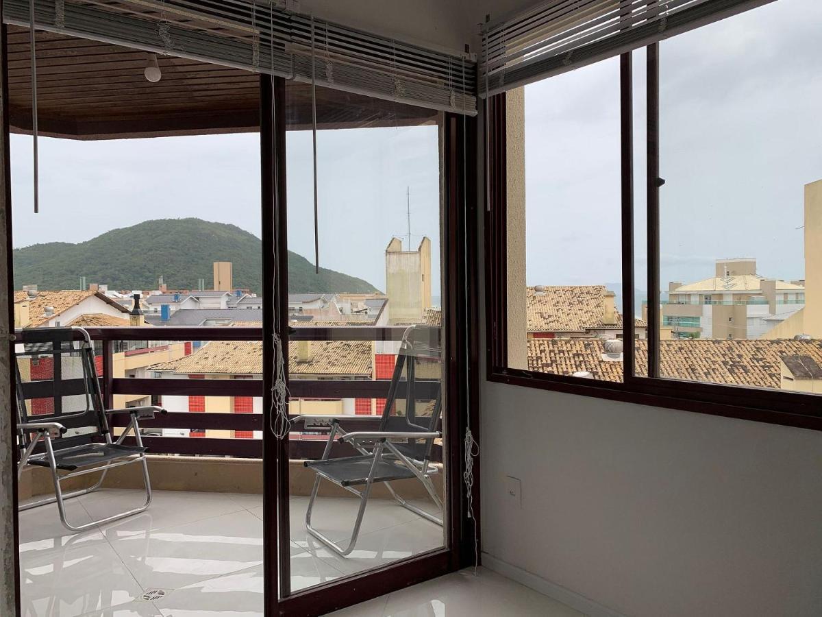 Apartamento Com Vista Do Mar Em Residencial Com Piscina Florianópolis Dış mekan fotoğraf