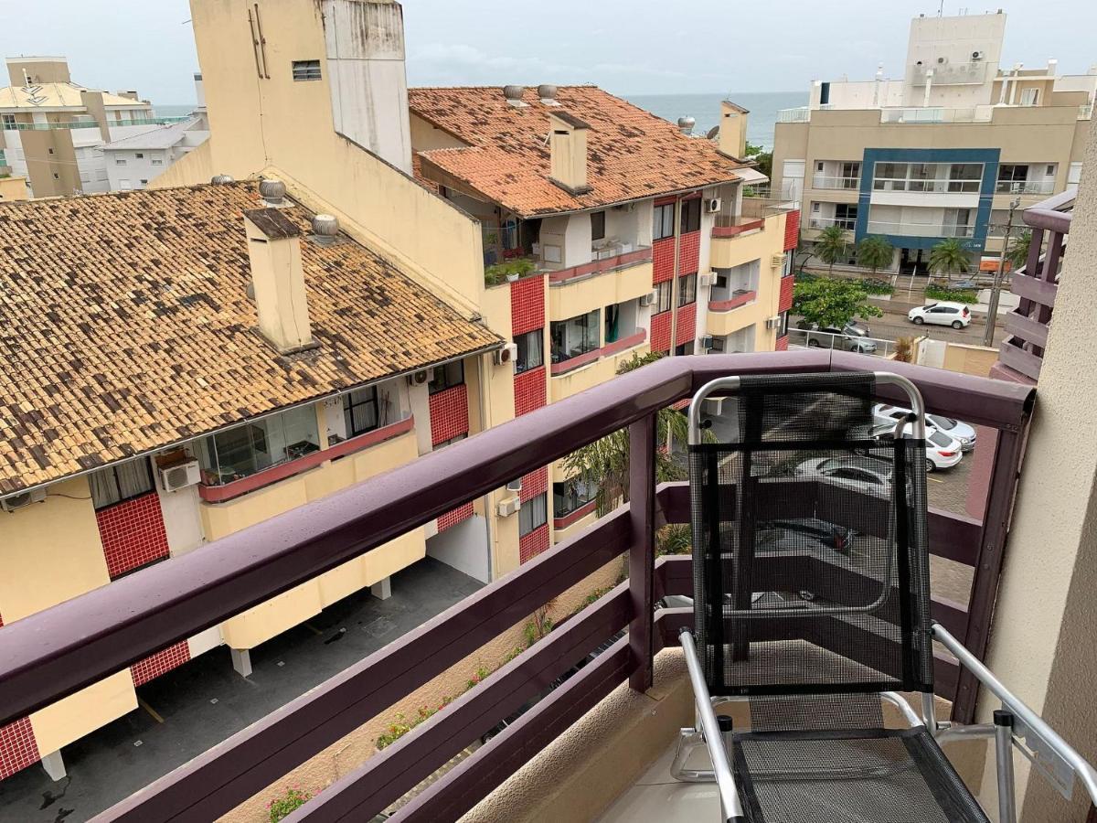 Apartamento Com Vista Do Mar Em Residencial Com Piscina Florianópolis Dış mekan fotoğraf