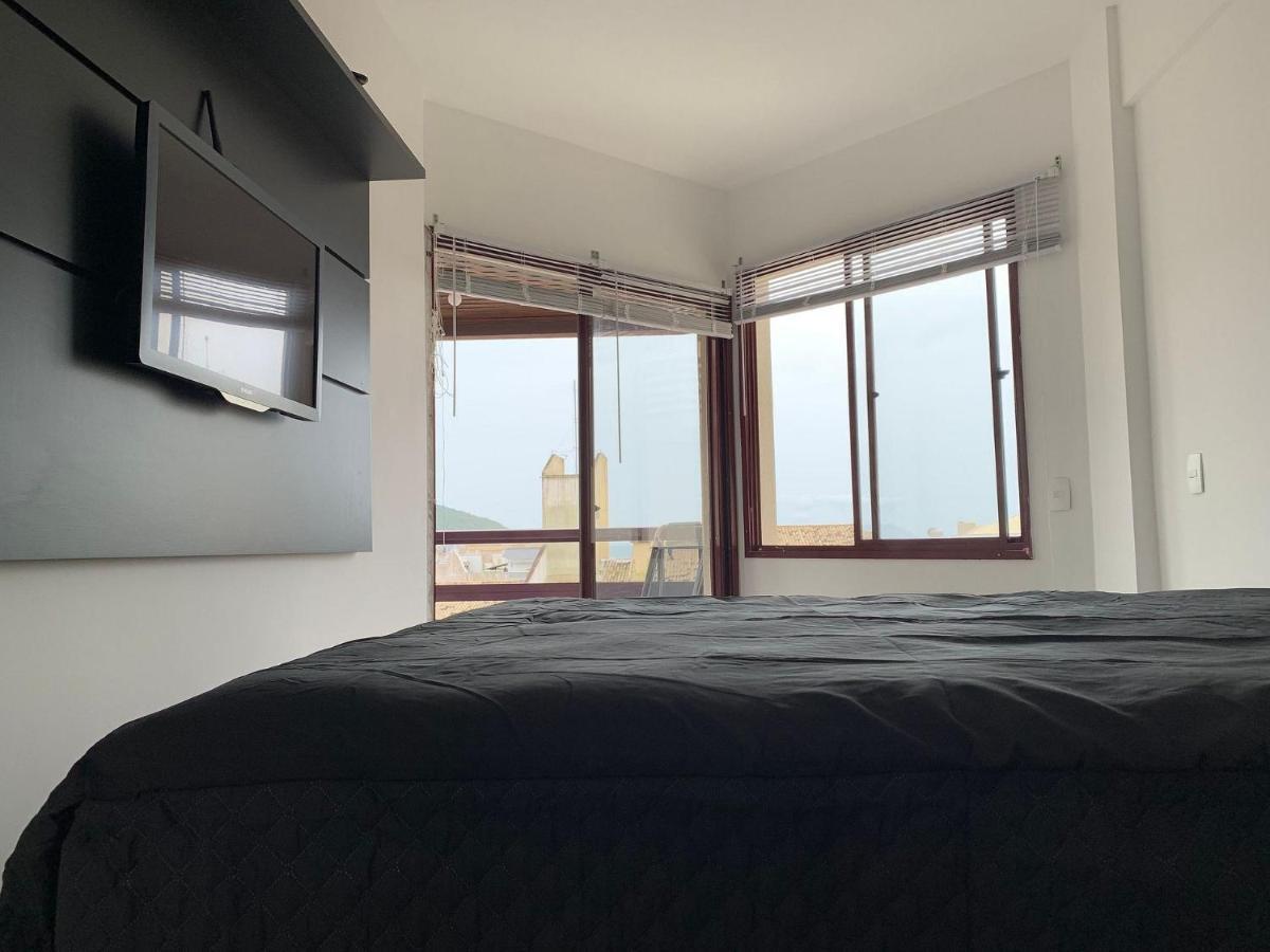 Apartamento Com Vista Do Mar Em Residencial Com Piscina Florianópolis Dış mekan fotoğraf