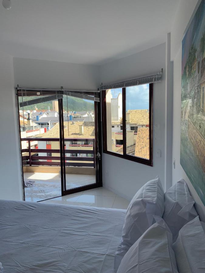 Apartamento Com Vista Do Mar Em Residencial Com Piscina Florianópolis Dış mekan fotoğraf