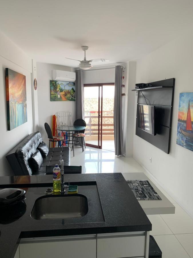 Apartamento Com Vista Do Mar Em Residencial Com Piscina Florianópolis Dış mekan fotoğraf