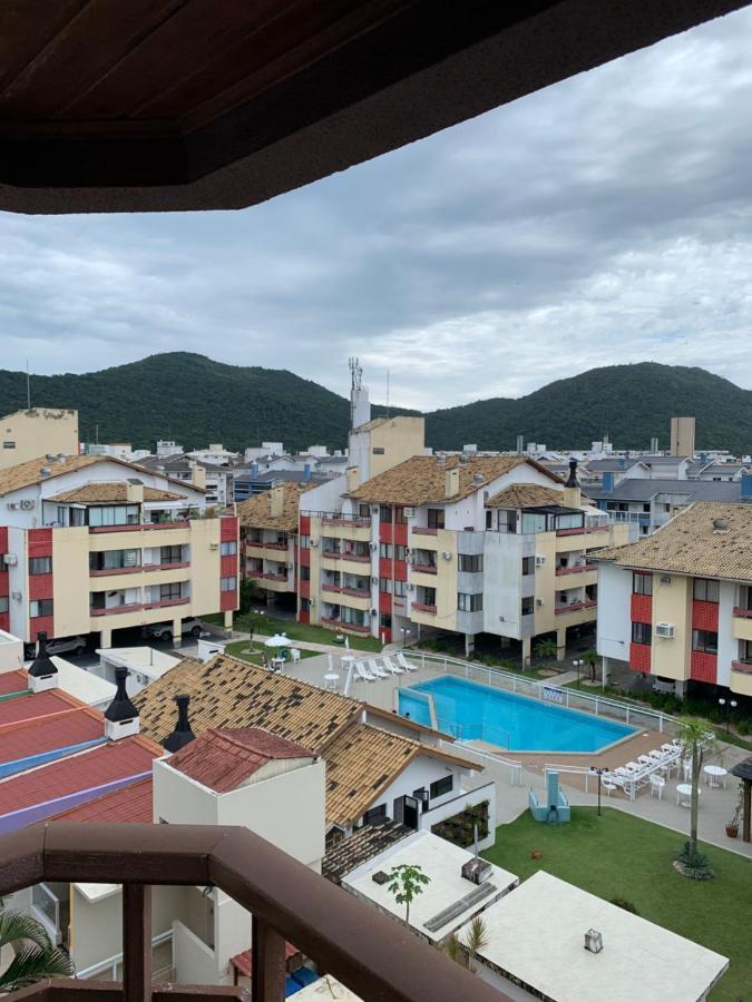 Apartamento Com Vista Do Mar Em Residencial Com Piscina Florianópolis Dış mekan fotoğraf