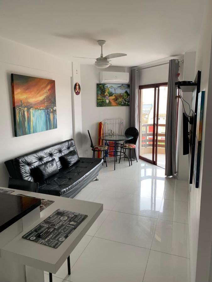 Apartamento Com Vista Do Mar Em Residencial Com Piscina Florianópolis Dış mekan fotoğraf
