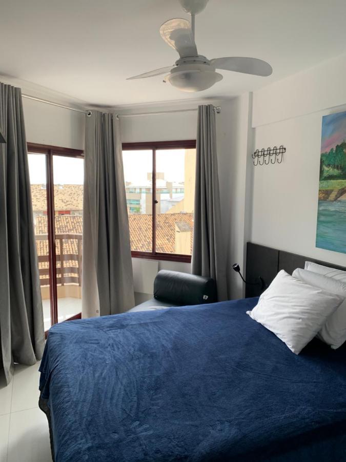 Apartamento Com Vista Do Mar Em Residencial Com Piscina Florianópolis Dış mekan fotoğraf