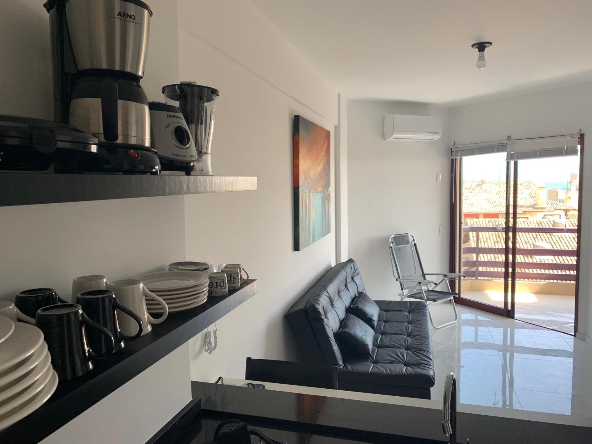 Apartamento Com Vista Do Mar Em Residencial Com Piscina Florianópolis Dış mekan fotoğraf