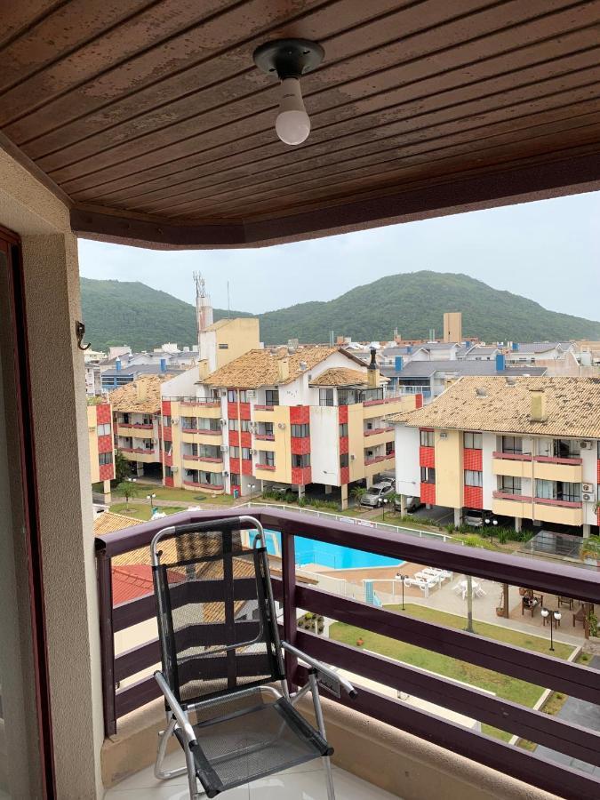 Apartamento Com Vista Do Mar Em Residencial Com Piscina Florianópolis Dış mekan fotoğraf