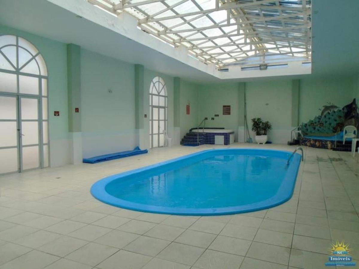 Apartamento Com Vista Do Mar Em Residencial Com Piscina Florianópolis Dış mekan fotoğraf