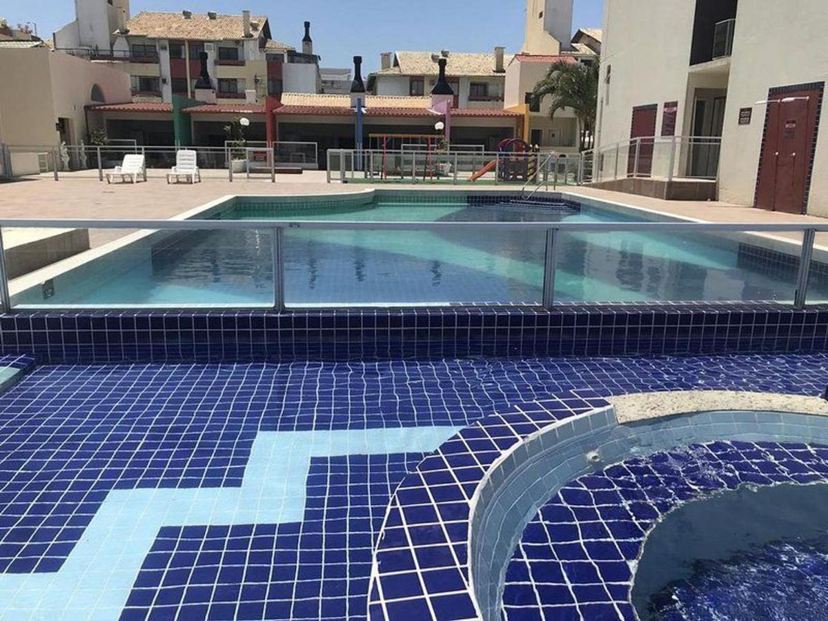 Apartamento Com Vista Do Mar Em Residencial Com Piscina Florianópolis Dış mekan fotoğraf