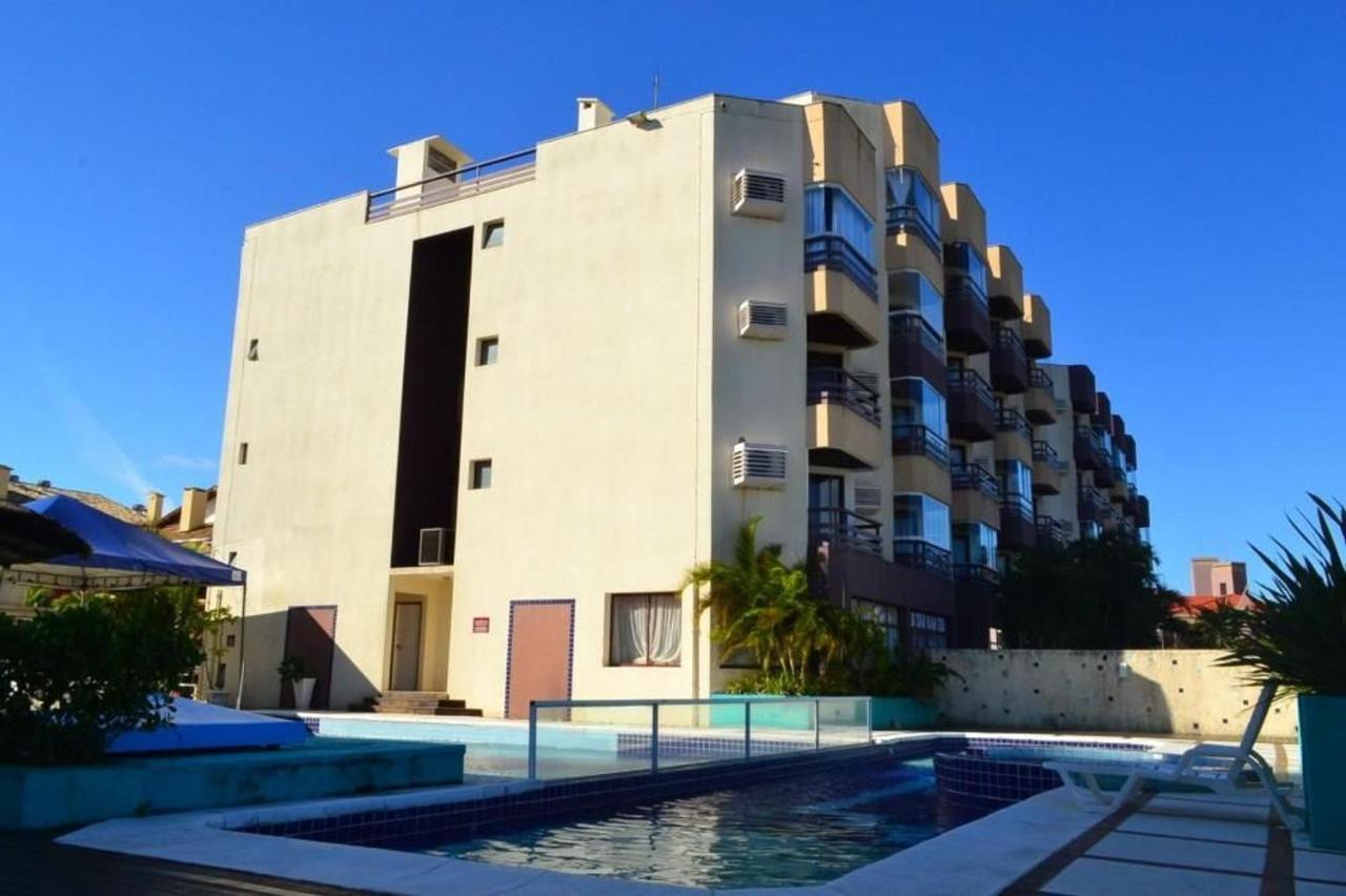 Apartamento Com Vista Do Mar Em Residencial Com Piscina Florianópolis Dış mekan fotoğraf